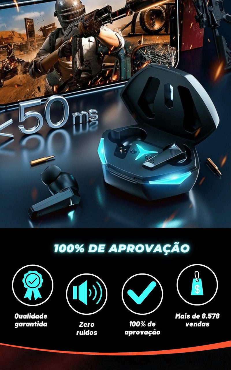 Fone de Ouvido Pro X25 - Cancelamento de Ruido - BR