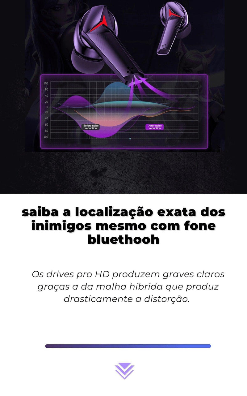 Fone de Ouvido Pro X25 - Cancelamento de Ruido - BR