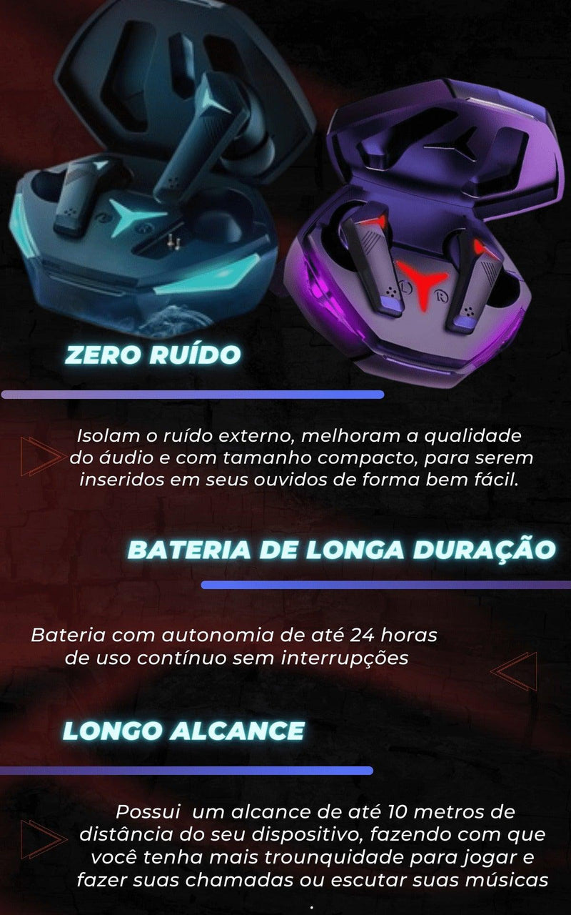 Fone de Ouvido Pro X25 - Cancelamento de Ruido - BR